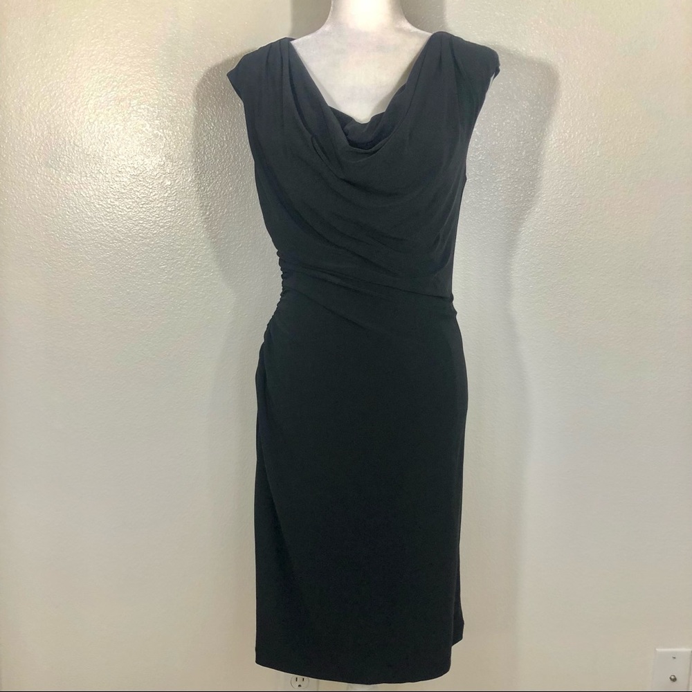 Ronni Nicole Black Sleeveless Dress